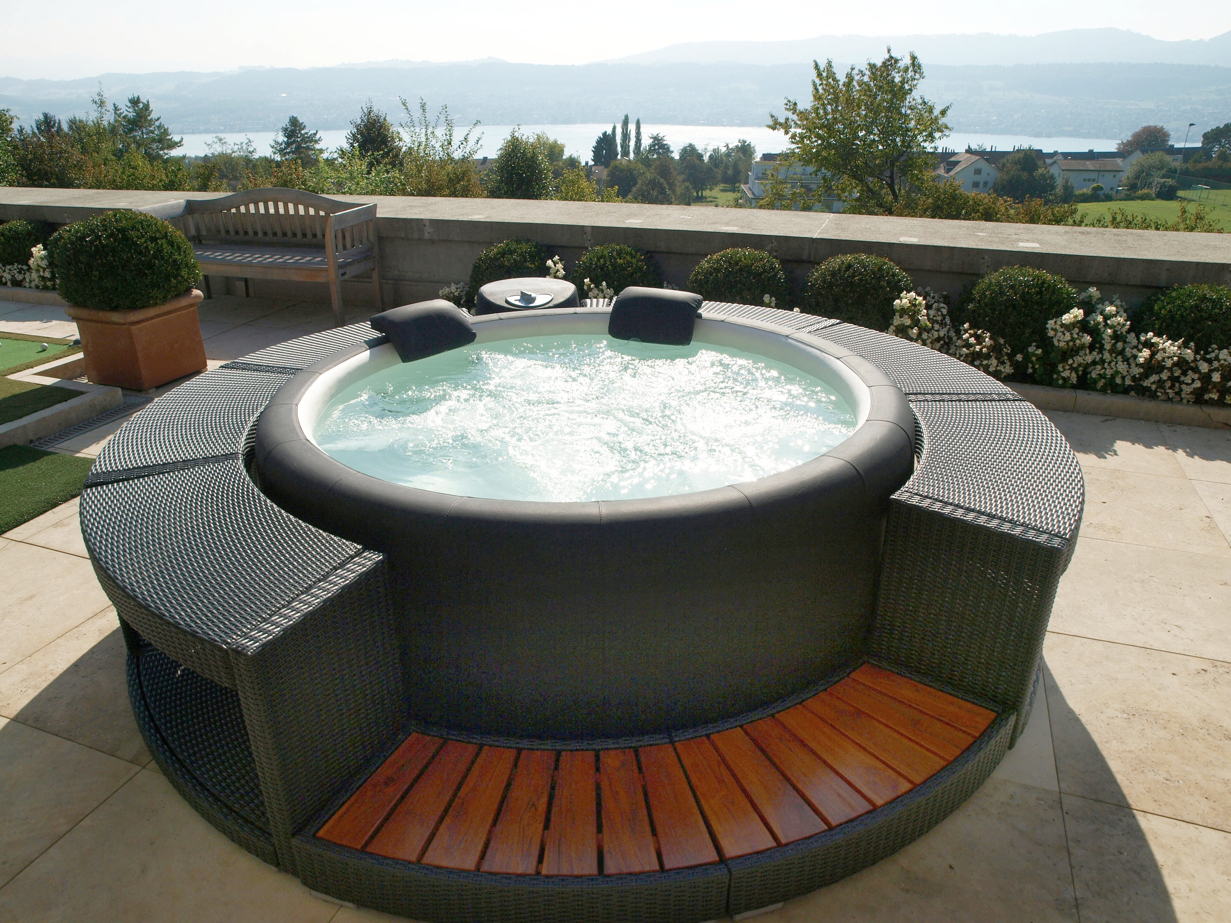 Soft Sided Portable Hot Tubs, Softub Surround