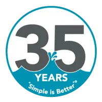 Softub 35 years logo